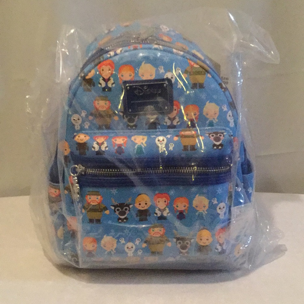 Loungefly Disney Frozen Chibi Mini Backpack NWT